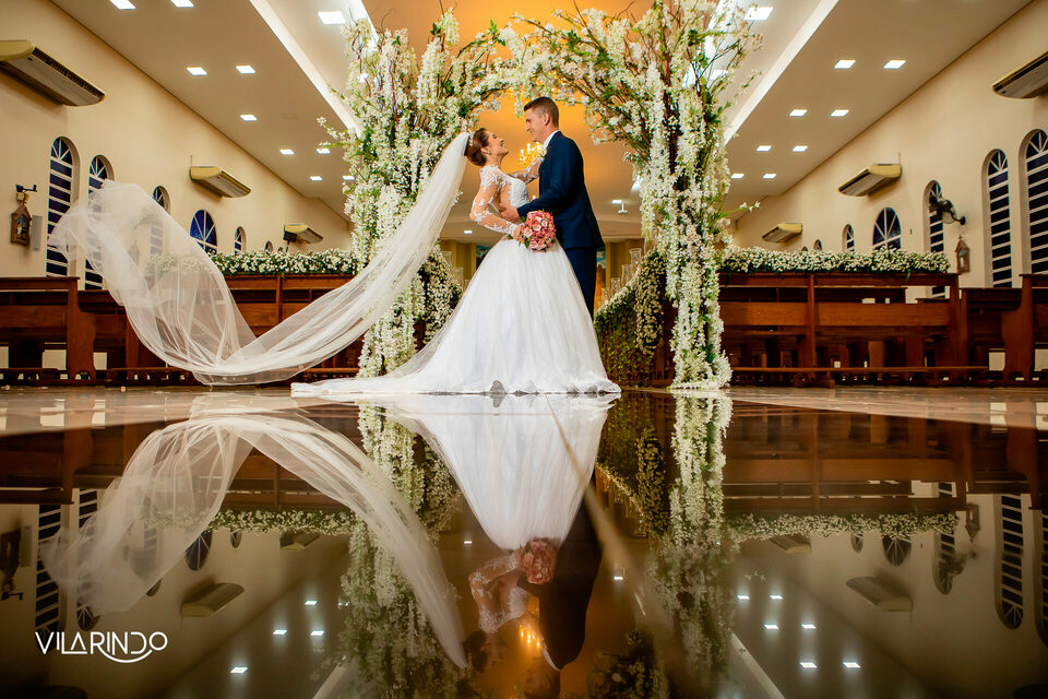 Aline Alcântara e Felipe Marsaro