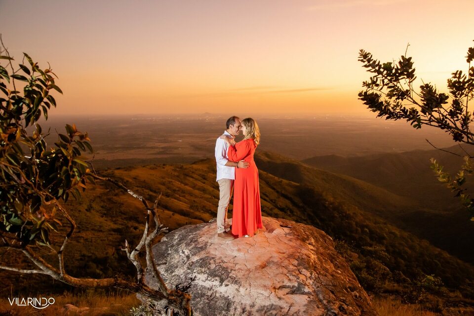 Adrielle Martins e João Caetano