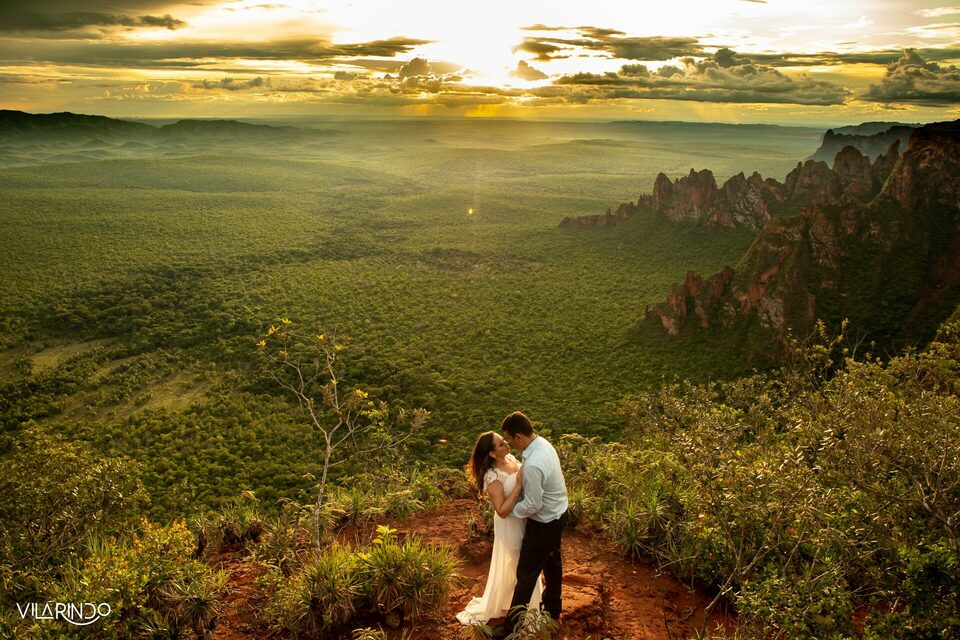 Michelle Mancinho e Rogério Conegundes 