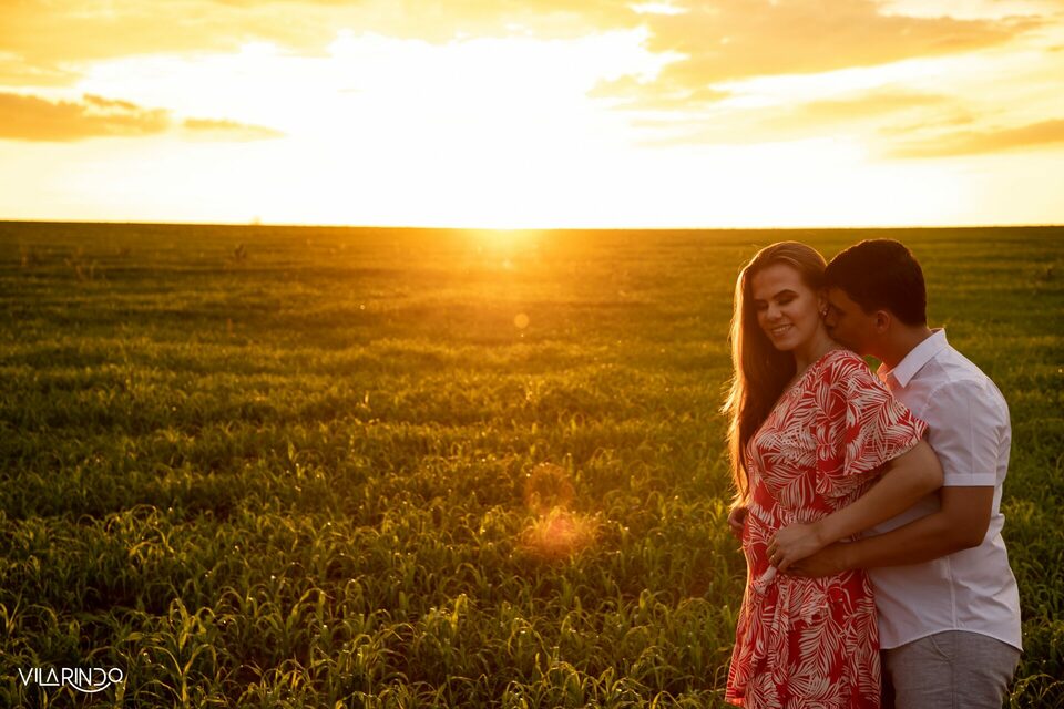 Jayne Caiado e Lindolfo André