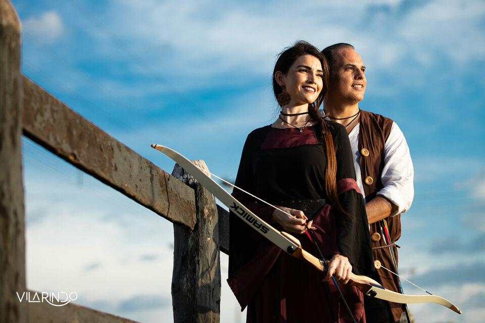 Cassia Souza e Nilton Lourenço