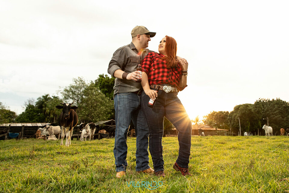 Veralice Souza e Bruno Destro