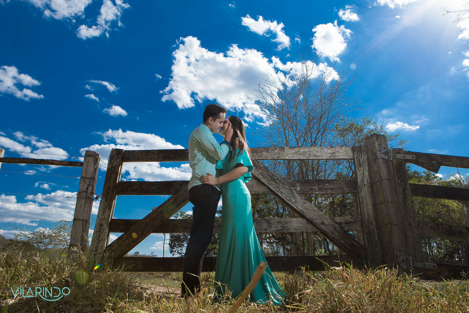 Jessica Caroline de Alcantara e Rafael Santos