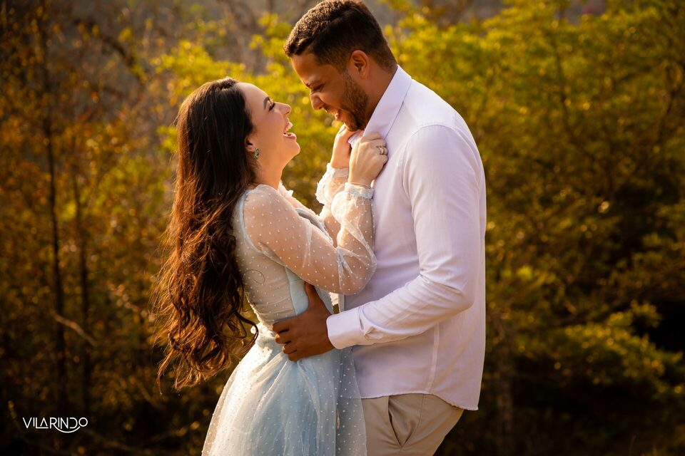 Milena Alcantara e Lucas Corrêa